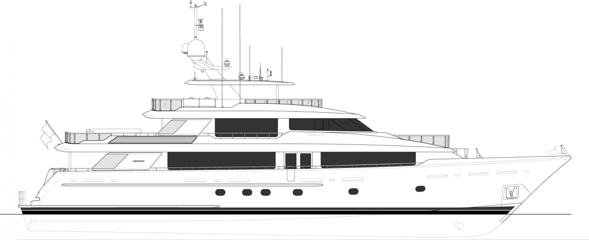 Westport 130 | W130 Model (40m) Tri-Deck Luxury Motor Yacht